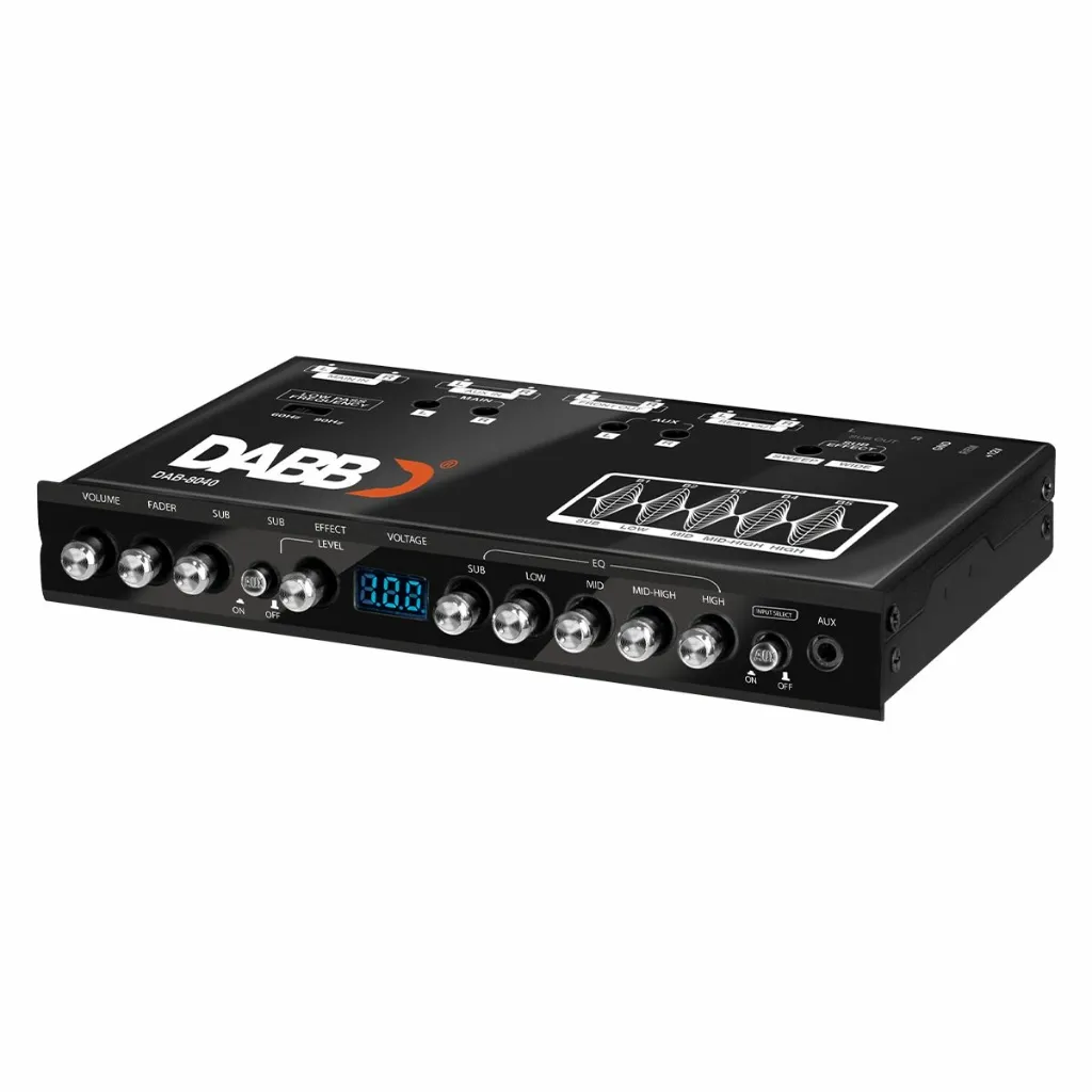 Ecualizador con epicentro 5 bandas